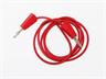 15A PVC Test Lead with 4mm Stackable Banana Plugs [XY-ML100/075E-RED]