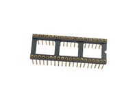 PRECI Socket DIL W/W ,25AU ,75AU [123-13-640]