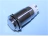 Ø19mm Vandal Resistant Push Button Switch 19mm Latching. Raised Button 1n/o - 1n/c 5A-250VAC -IP67- Stainless Steel - Screw Termination. [AVP19RW-L3S]
