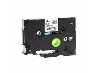Brother Compatible Label Cartridge, TZE in Black on White Tape 12mm (8metres), AZE-231 =BRH TZE 231 [AZE-231]