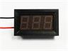 Digital DC Volt Panel Meter 5-120V 3 Digit Red 0.56IN LED Display. Maximum 120V. OD48x29x22mm [DPM/BDD DIG VOLTMETER 5-120V RED]