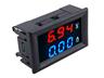 Dual Digital DC AMP/Volt Panel Meter. 0-10A Blue/0-100V Red-3 Digit X2- 0.28IN LED Display. Power Supply: 4.5V-Max30V. OD47 x 28 x 16mm [DPM/HKD DIGITAL DUAL 100V 10A RB]