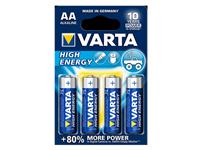 Battery 1,5V AA Alkaline * Varta * 4 per pack [LR06BP4K-VARTA]