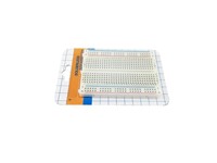 Half Size White Breadboard with 400 Tie Points. Suitable Power Supply-ACM and SME BREADBOARD POWER MODULE [BMT BREADBOARD 8,3X5,5CM 400TP]