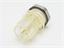 4 way Circular Sensor Connector Incorporation Plug Clear (Transparent) with Fixing Thread and without Sealing Hole [09-0431-80-04]