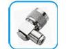 Right Angled N Plug • 50Ω • Clamp type : 5mm RG58 [53S204-006A3]