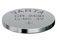 Lithium Battery 3V 300mAH (D=24.5 x H=3mm) Weight 4g [CR2430 VARTA]