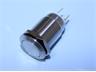 Ø19mm Vandal Resistant Push Button Switch Latching, Raised Button 1n/o - 1n/c 5A-250VAC -IP67- Stainls Steel [AVP19R-L3S]
