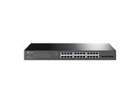 TP-LINK 28 Port Smart Switch 10/100/1000Mbs Desktop Switch with 4 Gigabit SFP Slots, Auto MDI/MDIX, Bandwidth 56 Gbps, 440×220×44mm [TP-LINK SG2428P]