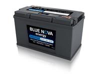 Bluenova Lithium Iron Phosphate(LiFePO4) Rechargeable Battery, Bluetooth,OPV Range:11.6V~14.4VDC, Over-current Prot:105A, Over Voltage Cut-Out:14.8V,Under-VLTG Cut-Out:10.0V,Charge Current:100A Continuous,BMS,Efficiency 96-99%,(330x175x195mm) IP54, 12.5kg [BATT 13V108BT LI-ION BLN]