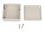 ABS Enclosure 50x50x20mm IP54 Grey [1551RGY]