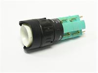 Ø18mm Round Push Button Switch Illuminated Alternative • IP65 • Solder • 2P [P1800L2S-65]