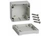 ABS Enclosure 90X90x90,5mm Grey Watertight Ip66 Recessed Lid For Membrane Or Keypad For Indoor Use [1555EGY]