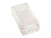 Enclosure ABS Miniature Plastic 50 x 25 x 15.5mm for USB Translucent Clear IP54 [1551USB2CLR]