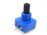 Single turn Carbon Rotary Control Potentiometer, Model : MCA 14, Size 16mm Sq. • PCB-H2.5 • Side Adjust • ¼W @ 40°C • 10kΩ • ±20% • 7 Turn 265° • Rotor N without Shaft [MCA14NH2,5 10K]