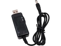 USB DC 5V TO 9V/12V Step-Up Converter Power Cable. 9V or 12V Selected by a Switch. Includes LED Display to Show Voltage [USB DC 5V TO 9V/12V POWER CABLE]