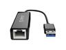 USB3.0 Type A to RJ45 Fast Ethernet Adaptor Black [ORICO UTJ-U3-BK-BP]
