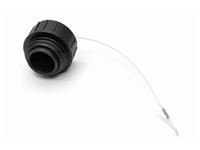 Circular Connector - RD24 Style Econo Series Protection Cap For All CA3/CA6/GD/LD/GD-E/LD-E- Series With Fixed Loop IP67 [CA00SD4-E]