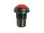 IP67 Non-Illuminated Latching Push Button Switch • Form : SPST-0-(1) • 17mm Round Black Bezel • Red Button • Solder-Lug [PBRL171ATLE2]