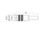 Circular Connector M16 Cable Male Striaght 8 Pole Screw Lock 6mm Cable Entry IP40 [SV80M]