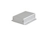 Extruded Aluminium Enclosure with Integrated Flange 80x54x23mm - Aluminium End Plates [1455CF801]