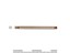 4.5 Inch (11.4cm) Bending Sensor. Bends and Flexes Physically with Motion Device [BDD FLEX SENSOR 4,5 INCH]