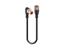 Cordset M12 A COD Male Angled - 4 Pole - Female Straight. 4 Pole - Double End - 30cm PUR Cable IP67 (58196) [RSWT 4-RKT 4-225/0,3 M]