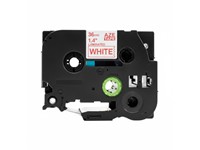 Brother Compatible Label Cartridge, TZE in Red on White Tape 36mm (8metres), AZE-262 = BRH TZE 262 [AZE-262]