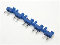 2.54mm Blue Insulator Jumper Male • Tin Plated [999-11-210-92]