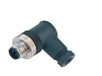 Circular Connector M12 US COD (1/2" UNF) Cable Male Right Angled 3 Pole Screw Terminal IP67 [99-2429-24-03]