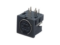 DIN Socket Mini 7P PCB Plastic [BM71]