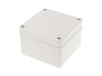Polycarb Enclosure 90 x 90 x 60mm IP66 Grey [1554E2GY]