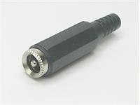 In-Line DC Power 2.5mm Socket with Sleeve and 2.5mm Center Pin [MJ078N]