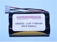 2.4V 1100MA Ni-CD (2xAA) Cordless Phone Battery [BATT P303]