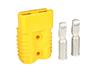 Connector 2 Pole 50A 600V AC/DC--see PP30 for 30A Type [SB50 YELLOW 2 POLE]