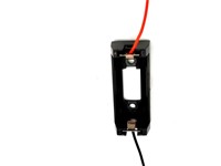 Lithium Battery Holder with 15cm Wire for CR123, CR123A and 16340 Battery [BDD CR123A BATT HOLDER WITH WIRE]