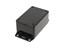 ABS Enclosure 85X56X35MM Flame Retardent ABS Plastic with Bottom Flange in Black [1591LF2BK]