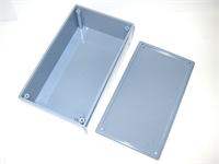 Series 50 type Multipurpose Enclosure • ABS Plastic • without Ribs • 195x110x60mm • Grey [BT5G NO RIBS]