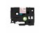 Brother Compatible Label Cartridge, TZE in Red on White Tape 24mm (8metres), AZE-252 = BRH TZE 252 [AZE-252]