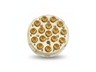 Circular Connector M23 Signal Male Solder Insert - 17 Pole, for 17x 1mm Contacts - 8A @ 400VAC Max. [7001917103]