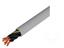 PVC Control Cable JZ-500 , 7 Core 1mm sq. Unshielded , Stranded Cu , Rated Voltage:300/500V , Flexible -15°C~+80°C , Grey , Class 5 , Flame-Retardant acc. to DIN VDE 0482-332-1-2 / DIN EN 60332-1-2 / IEC 60332-1-2 , Test Voltage core/core 4000V [CAB10068]
