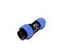 Circular Connector Plastic IP68 Screw Lock Male Cable End Plug 2 Poles 13A/250VAC 4-6,5mm Cable OD [XY-CC130-2P-I]