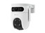 EZVIZ Smart Home WiFi Camera Pan & Tilt Dual Lens 3MP 30m IR, 1/3” CMOS, H2.65, PAN:350°, Tilt:80°, 3D DNR, WDR, AI Human/Vehicle Shape Detection, Two Way Talk, Dual 2K, Supports Micro SD up to 512GB, 1xRJ45 10/100M Port, PSU12V1.5A, WIFI6 [EZVIZ CS-H9C-R105-8H33WFL]