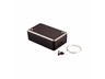 ABS Enclosure 60x35x20mm Black with Keyring [1551HRBK]