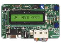 Programmable Message Board with LCD, Serial & 8 Input Kit
• Function Group : Computer / Interface / Programmers [VELLEMAN K8045]