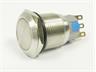 Ø19mm Vandal Proof Stainless Steel IP67 Push Button Switch with 2C/O Momentary Operation and 5A-250VAC Rating [AVP19F-M4S]