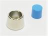 Blue Round Cap and Dress Nut for 87 Series Switch [CV4 BLUE]