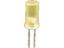 5mm Cylindrical LED Lamp • Yellow - IV= 4mcd • Yellow Diffused Lens [L-483YDT]