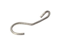 Large Tail Hook, Stainless Steel, 90 Degree Large Tail Hook 2.5mm [EF ES-H/LT/2.5/90D]