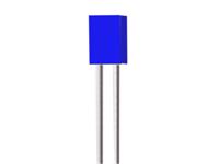 2 x 5mm Rectangular LED Lamp • Blue - IV= 36mcd • White Diffused Lens [L-113PBWT-A]
